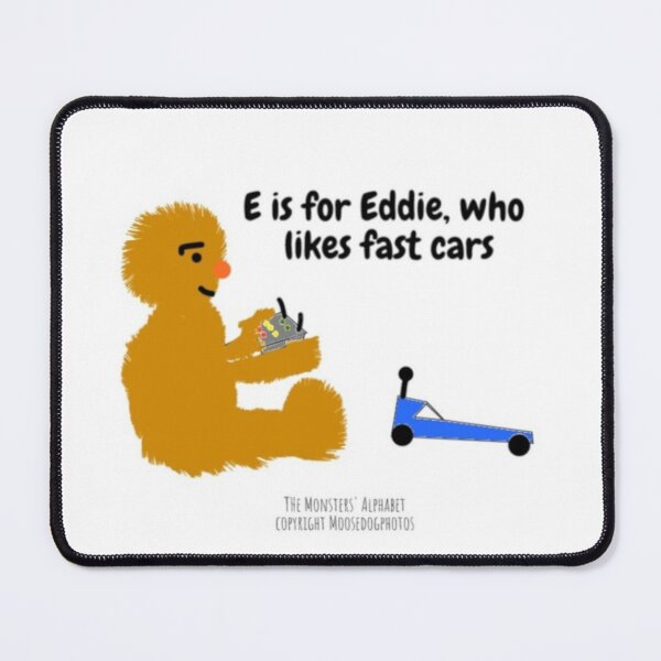 Item preview, The Monsters' Alphabet: E is for Eddie designed and sold by MooseDogPhotos.