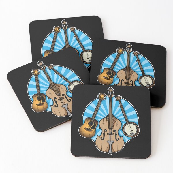 Item preview, Bluegrass and/or Folk Instruments T-Shirt Blues designed and sold by LaughinBones.
