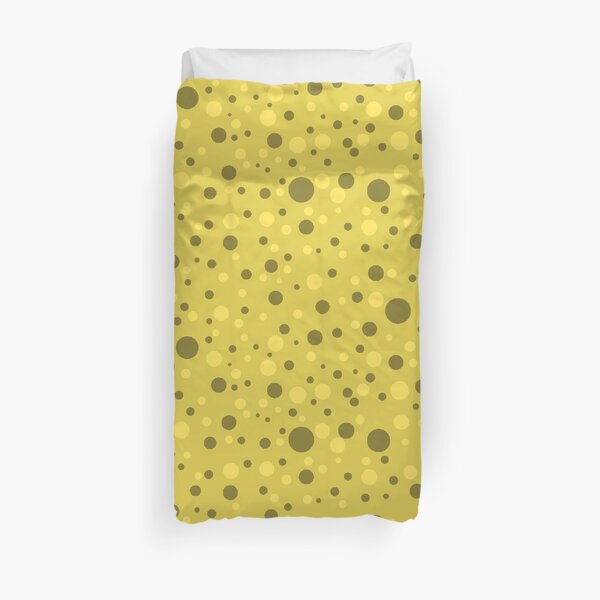 Yellow Spots Duvet Cover