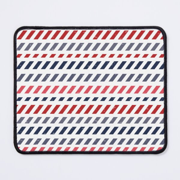 Item preview, Broken Stripes - Red, White and Blue designed and sold by Daisy Beatrice.