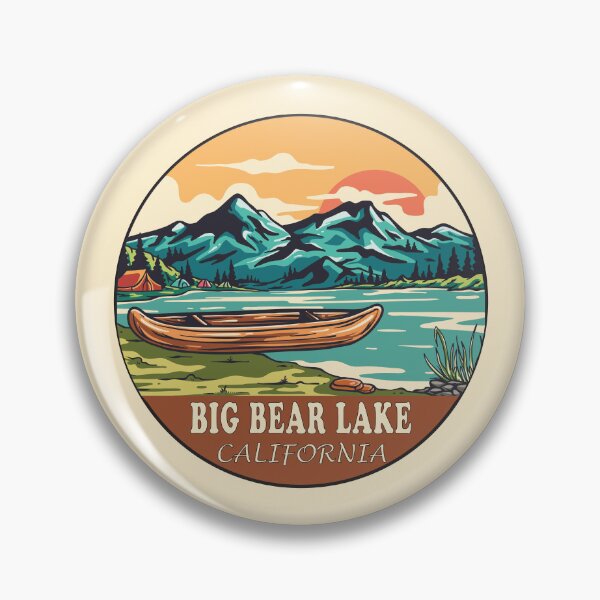 Item preview, Big Bear Lake California | Boating | Fishing designed and sold by KrisSidDesigns.