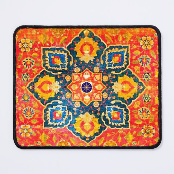 Item preview, Antique Silk Kashan Carpet designed and sold by artistoutfitter.