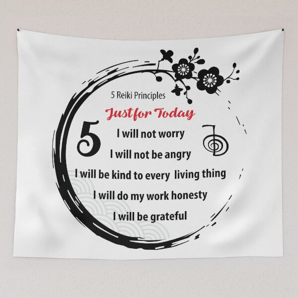 Item preview, Reiki Principles designed and sold by marcosty.