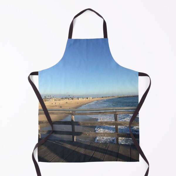 Item preview, California Huntington Beach Pier Blue Ocean Summer Waves designed and sold by jays-artworks.