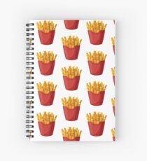 French Fries Graphic Spiral Notebook