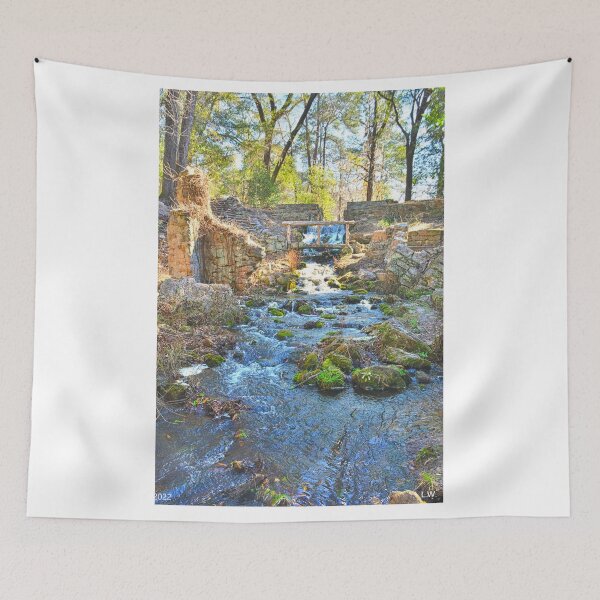 Item preview, The Old Grist Mill Ruins At Poinsette State Park South Carolina Vertical designed and sold by LisaWootenPhoto.