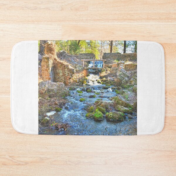 Item preview, The Old Grist Mill Ruins At Poinsette State Park South Carolina Vertical designed and sold by LisaWootenPhoto.