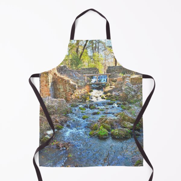 Item preview, The Old Grist Mill Ruins At Poinsette State Park South Carolina Vertical designed and sold by LisaWootenPhoto.