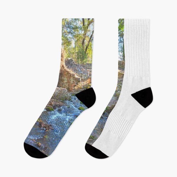 Item preview, The Old Grist Mill Ruins At Poinsette State Park South Carolina Vertical designed and sold by LisaWootenPhoto.