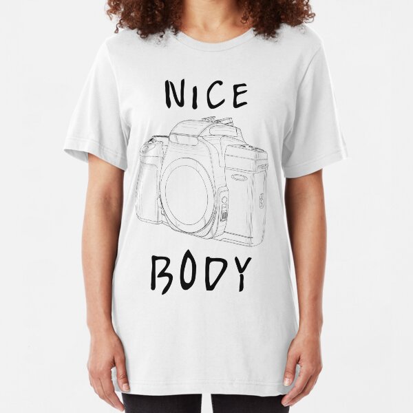 Nice Camera Body - Bobcat Slim Fit T-Shirt