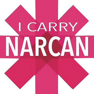 Carry NARCAN — Save a Life! Pin Button sold by Peggy Cimics, SKU 40971966