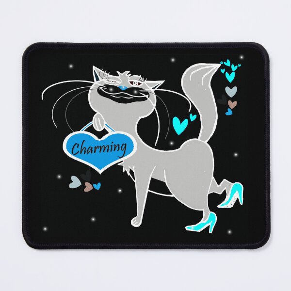 Item preview, Charming cat  designed and sold by Shirley cute art .