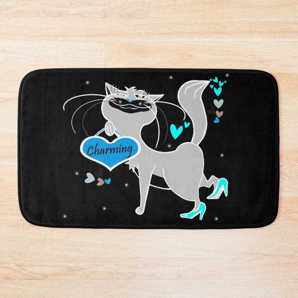 Item preview, Charming cat  designed and sold by Shirley cute art .