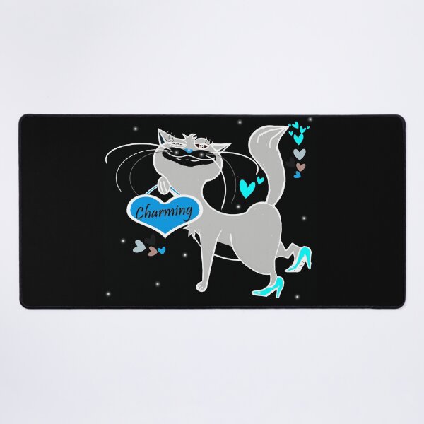 Item preview, Charming cat  designed and sold by Shirley cute art .