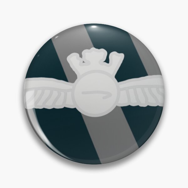 Item preview, Senior First Officer pilot - British airlines wings  designed and sold by GirlWander12.