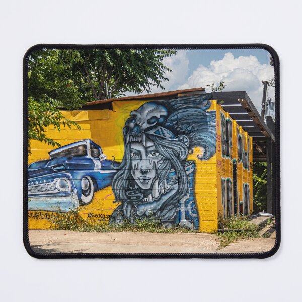 Item preview, Singleton Ave Indigenous Mural | Dallas, Texas designed and sold by Peter Stawicki.