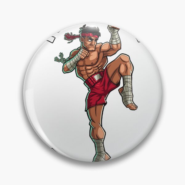 Item preview, Thai boxer, mma fighter designed and sold by Rickido.