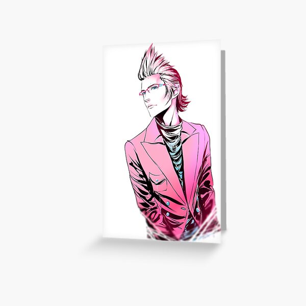 Dash of Pink, Pinch of blue Ignis Ver. Greeting Card
