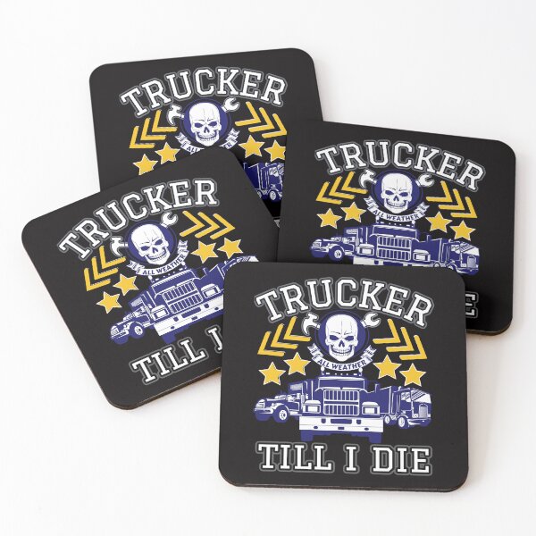 Item preview, Trucker Till I Die designed and sold by RishJal.