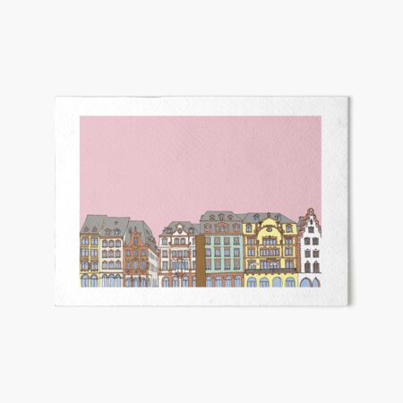 Vista previa del artículo con la obra «mercado de Maguncia», diseñado y vendido por Rebekka  Schönefuß.