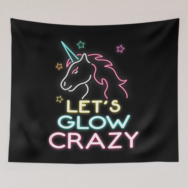 Item preview, Let's Glow Crazy Party Cool Birthday Glow Party designed and sold by unfinishedneigh.