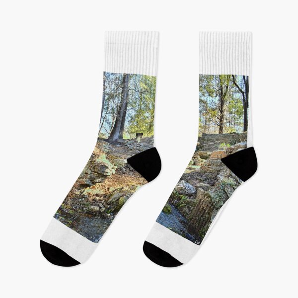 Item preview, The Old Grist Mill Ruins At Poinsette State Park South Carolina designed and sold by LisaWootenPhoto.