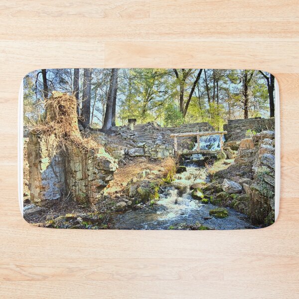 Item preview, The Old Grist Mill Ruins At Poinsette State Park South Carolina designed and sold by LisaWootenPhoto.