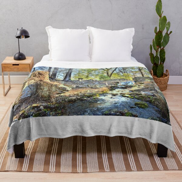 Item preview, The Old Grist Mill Ruins At Poinsette State Park South Carolina designed and sold by LisaWootenPhoto.