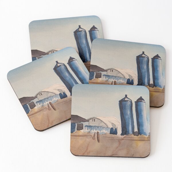 Item preview, Blue Silos designed and sold by Nicole Hanson.