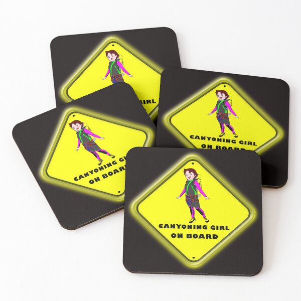 Item preview, CANYONING GIRL ON BOARD designed and sold by edelwdavid.