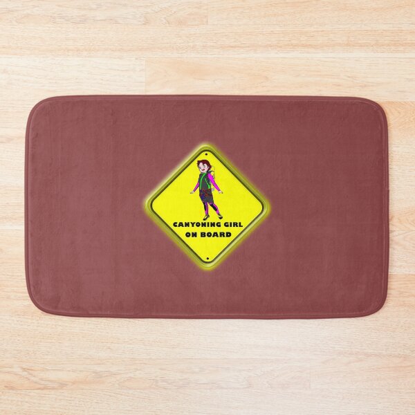 Item preview, CANYONING GIRL ON BOARD designed and sold by edelwdavid.