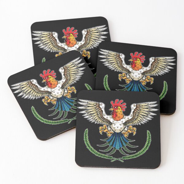 Item preview, Rooster with Spread Wings designed and sold by LaughinBones.