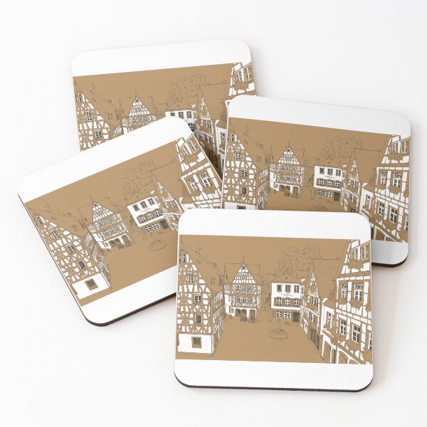 Item preview, Old town Mainz cherry orchard designed and sold by Rebekka  Schönefuß.