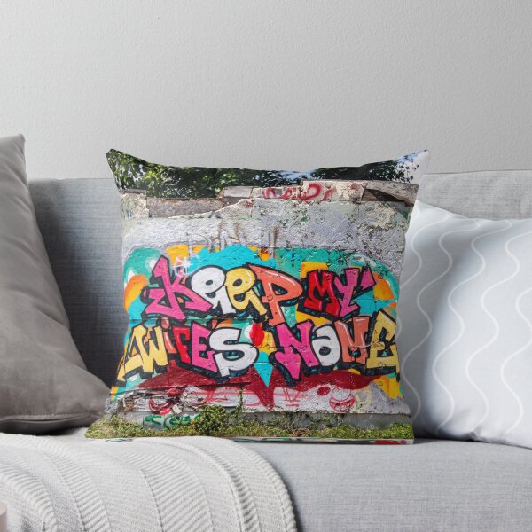Item preview, Keep My Wifes Name | Dallas, Texas Grafitti designed and sold by Peter Stawicki.