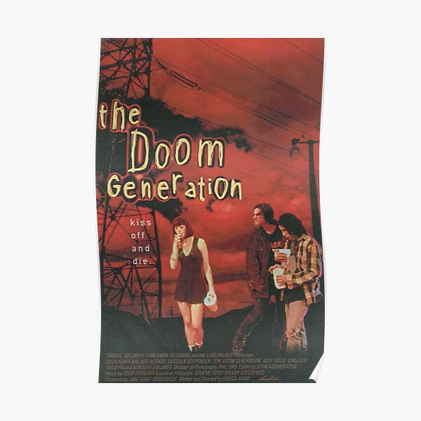 Doom Generation Poster Poster For Sale By Robertsheeley Redbubble