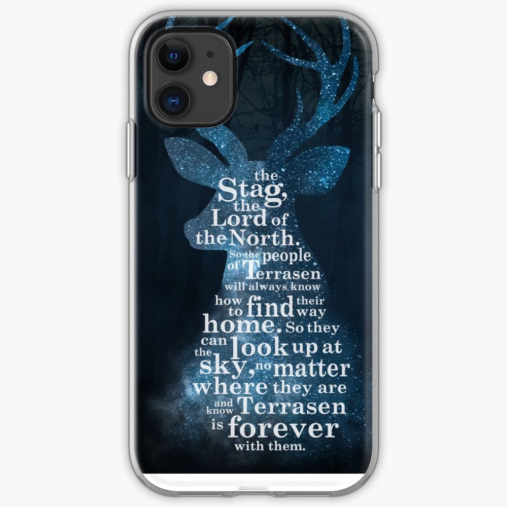 Throne of Glass - The Stag, the Lord of the North iPhone Case & Cover