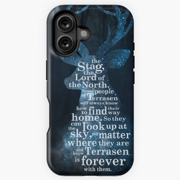 Throne of Glass - The Stag, the Lord of the North iPhone Tough Case