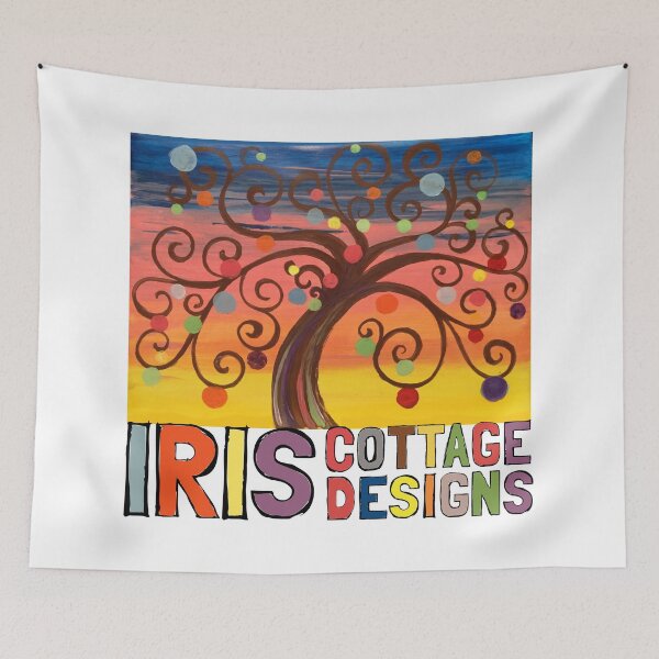 Item preview, Iris Cottage Designs Logo designed and sold by i-cottagedesign.