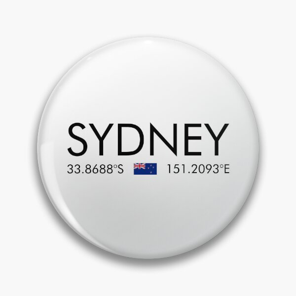 Item preview, Australia - Sydney City Coordinates designed and sold by n0madd.