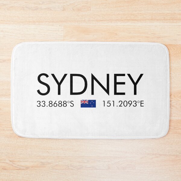 Item preview, Australia - Sydney City Coordinates designed and sold by n0madd.