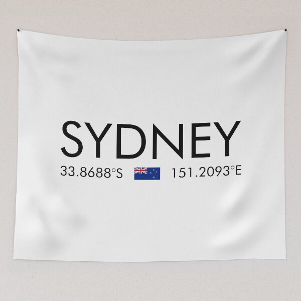 Item preview, Australia - Sydney City Coordinates designed and sold by n0madd.