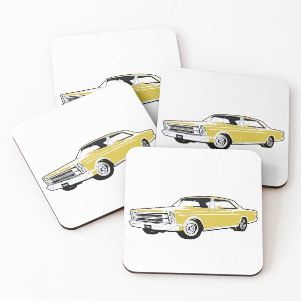 Item preview, Yellow 60s F Coupe designed and sold by CoolRide.
