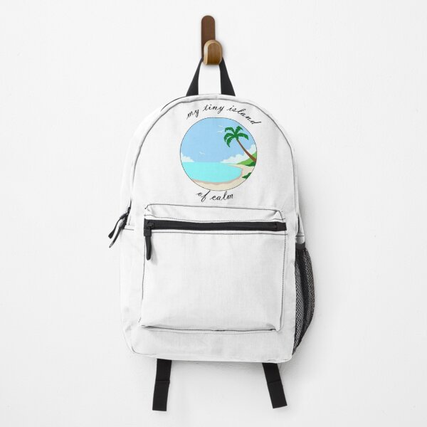 Item preview, Island with palm tree- my tiny island of calm designed and sold by Mirksaz-designs.