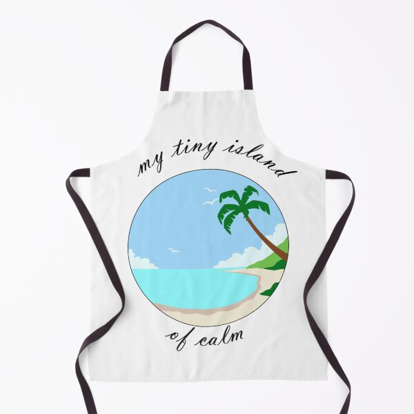 Item preview, Island with palm tree- my tiny island of calm designed and sold by Mirksaz-designs.