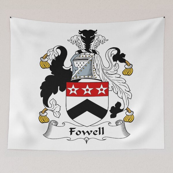 Item preview, Fowell or Vowell designed and sold by HaroldHeraldry.