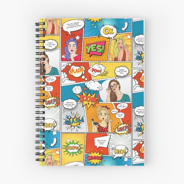 Item preview, Pop art comic in colours designed and sold by TheHotIgloo.