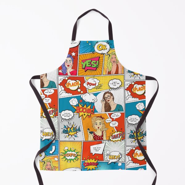Item preview, Pop art comic in colours designed and sold by TheHotIgloo.