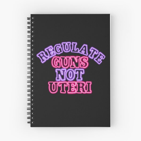 Item preview, Neon Regulate guns not uteri designed and sold by Becky-Marie.