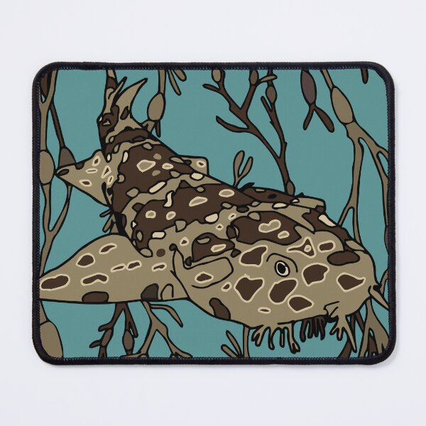 Item preview, Copy of Wobbegong shark with seaweed designed and sold by colejleighton.