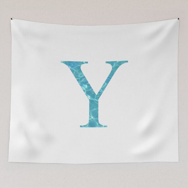 Item preview, Upsilon Y Tropical Water Blue Greek Sorority designed and sold by greekgoddess.